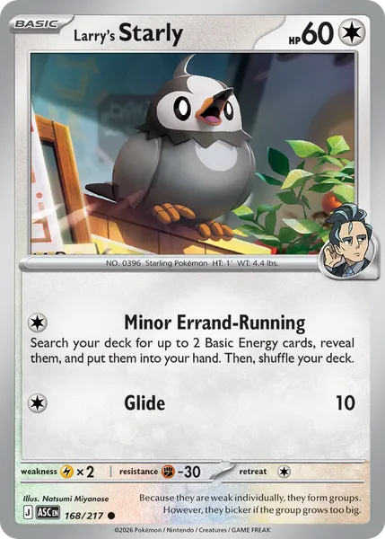 Larry's Starly 168/217