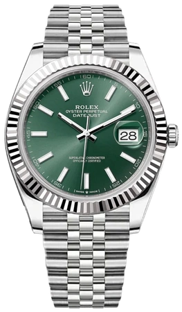 Rolex Datejust 41 Mint Green 2025