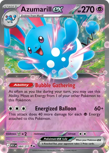 Azumarill ex 084/217 [Holo]