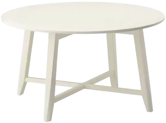 Coffee table, White, 35 3/8 "