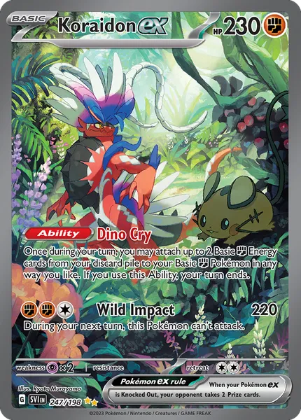 Koraidon ex 247/198 [Holo SIR]