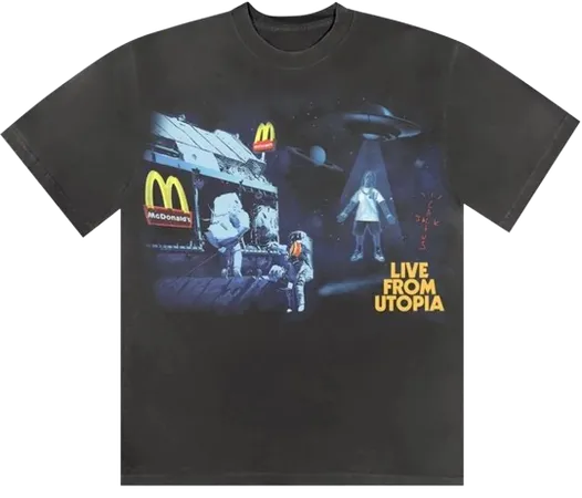 Live From Utopia T-Shirt 'Black'