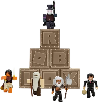 Roblox Action Collection - Series 10 Mystery Figure 6-Pack [includes 6 Exclusive Virtual Items]