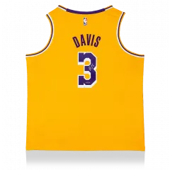 Anthony Davis Signed Los Angeles Lakers Home Jersey