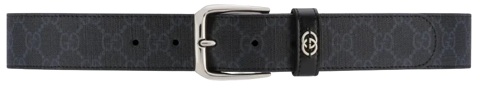 Belt with interlocking g detail