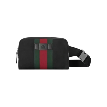Web Belt Stripe Fanny Pack