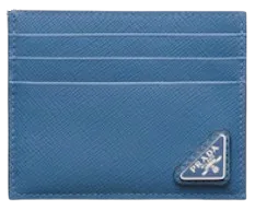 Saffiano leather card holder