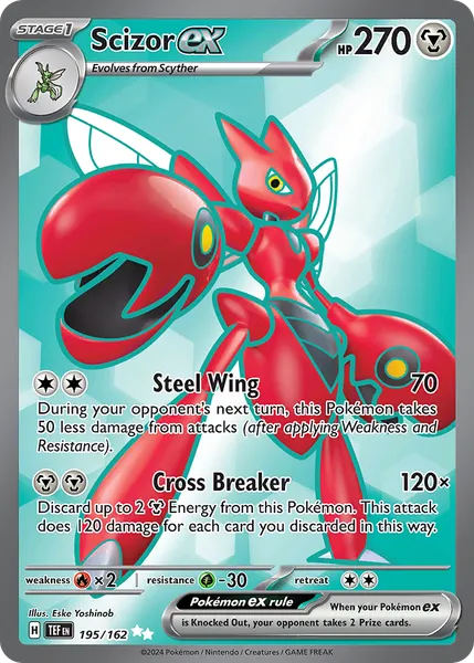 Scizor ex 195/162 [Holo Ultra]