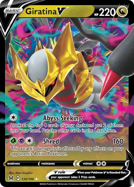Giratina V 130/196 [Holo]
