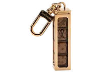 Dice Key Chain Brass