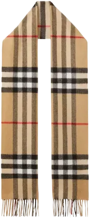 The Classic Check Cashmere Scarf