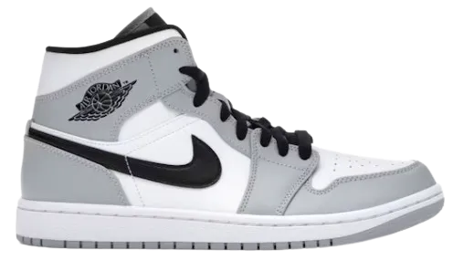 Jordan 1 Mid Light Smoke Grey