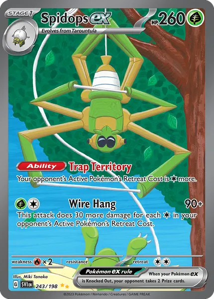 Spidops ex 243/198 [Holo SIR]