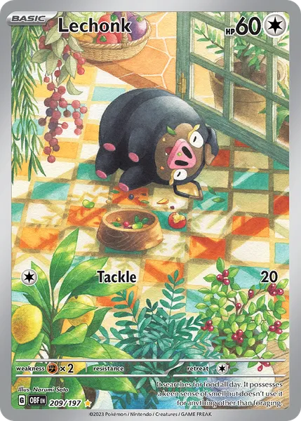 Lechonk 209/197 [Holo IR]
