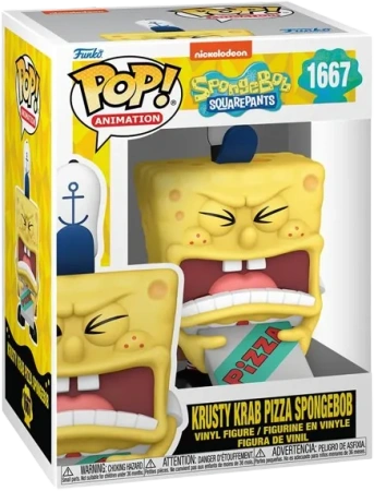 Funko Pop! Animation: Spongebob Squarepants 25th Anniversary - Krusty Krab Pizza Spongebob