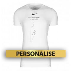 PRE-ORDER Carlos Alcaraz Signed and Personally Dedicated Tennis Shirt