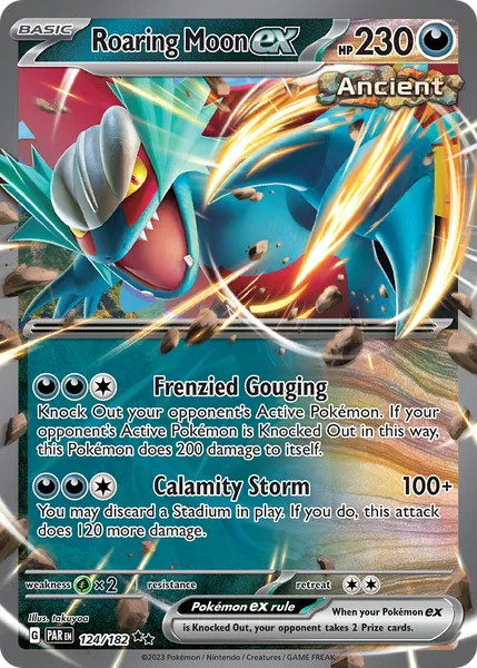 Roaring Moon ex 124/182 [Holo]