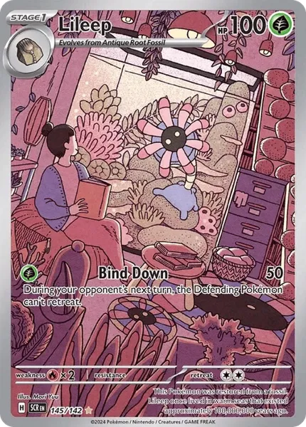 Lileep 145/142 [Holo IR]