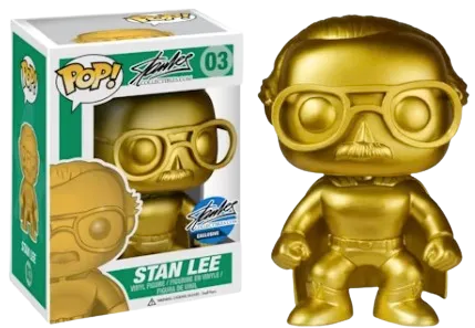 Funko Pop! Stan Lee(Gold) Figure #03