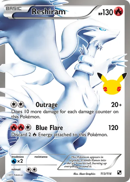 Reshiram 113 [Holo Classic]