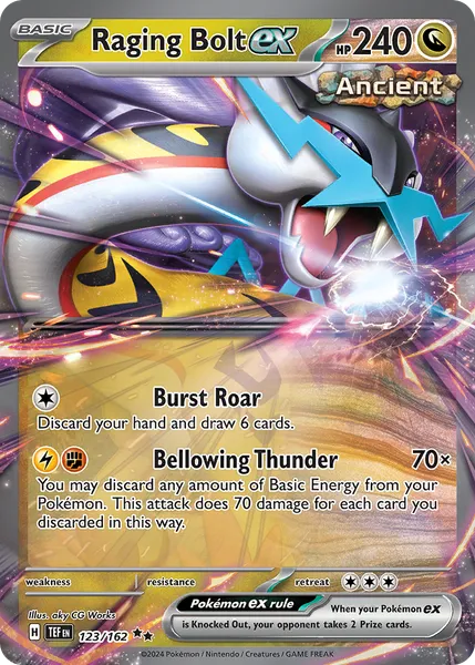 Raging Bolt ex 123/162 [Jumbo]