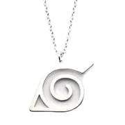 Naruto Hidden Leaf Village Logo Pendant Necklace