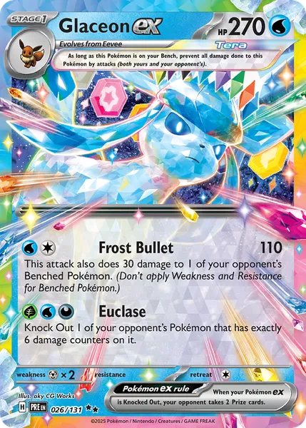 Glaceon ex 026/131 [Expansion Stamp]