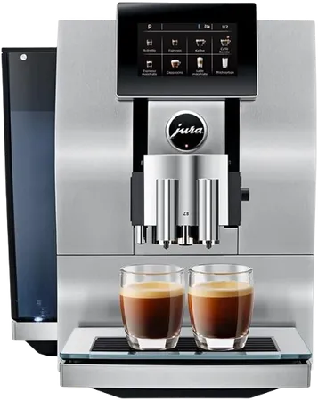 Jura Z8 Aluminum Automatic Espresso & Cappuccino Machine with Touch screen