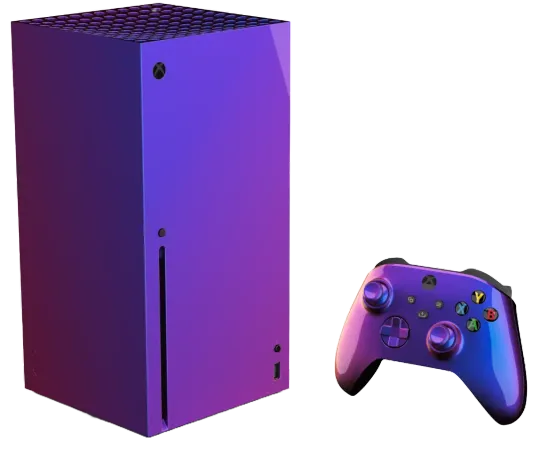 Xbox Series X Colorware Twilight Gloss