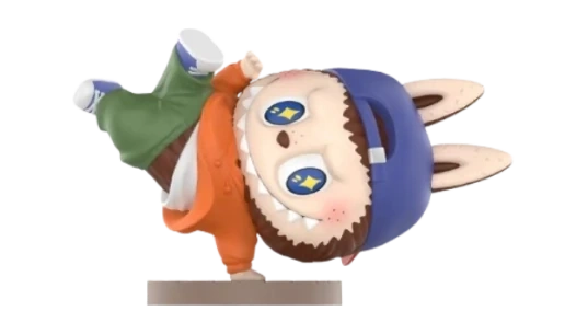 Labubu Hip-Hop Girl Figure
