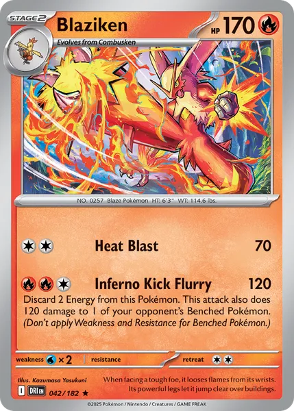 Blaziken 042/182 [Holo]