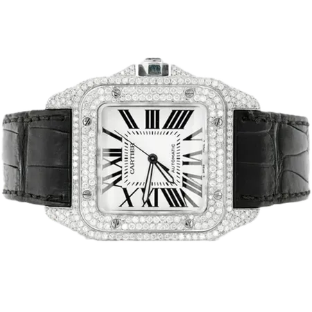 Cartier Santos De Cartier 40MM Steel 11.75ctw