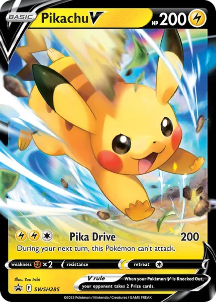 Pikachu V SWSH285 [Holo]