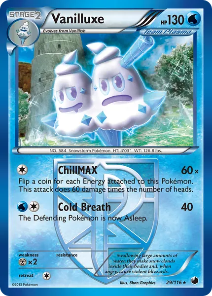 Vanilluxe 29/116 [Reverse Holo]