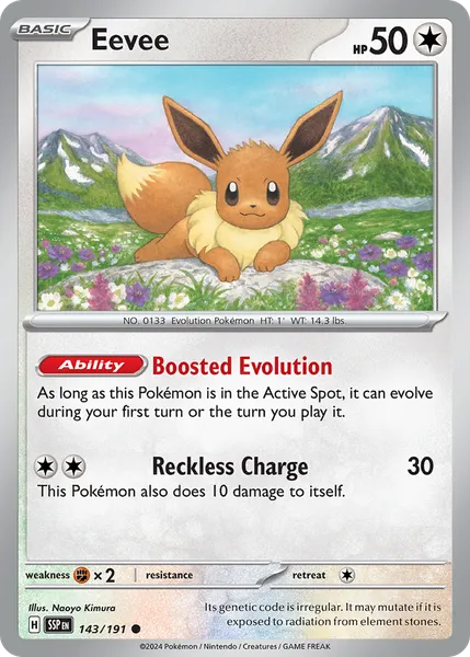 Eevee 143/191