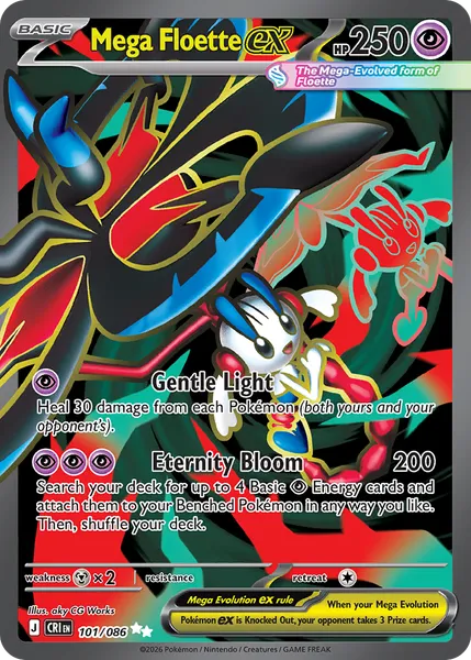 Mega Floette ex 101/086 [Holo Ultra]