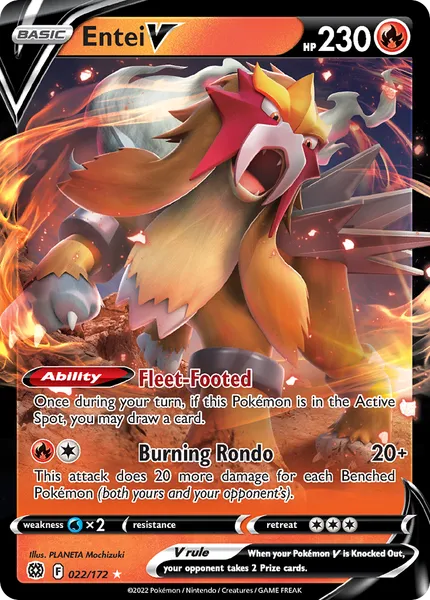 Entei V 022/172 [Holo]