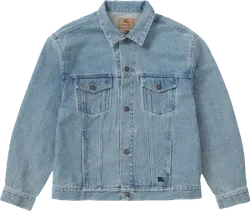 Denim Trucker Jacket Washed Blue