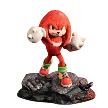 Official First4Figures Sonic the Hedgehog 2 Knuckles Standoff Statue (Standard Edition)