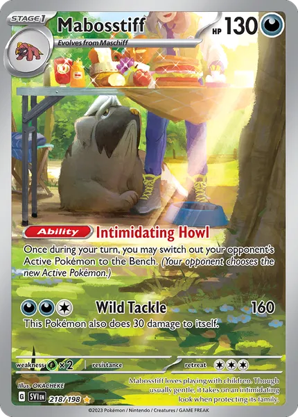 Mabosstiff 218/198 [Holo IR]