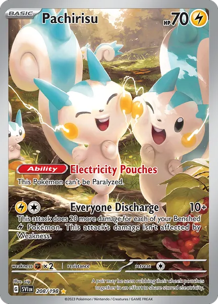 Pachirisu 208/198 [Holo IR]