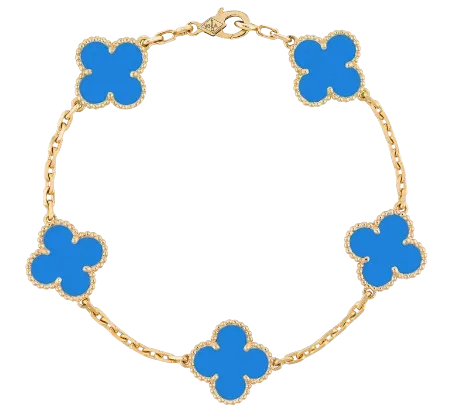 Vintage Alhambra bracelet, 5 motifs