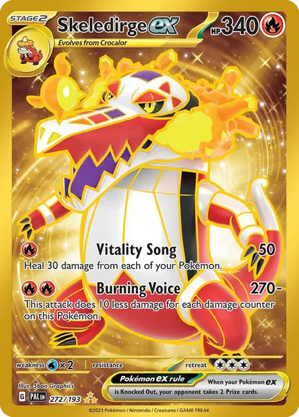 Skeledirge ex 272/193 [Holo Hyper]