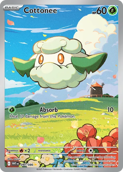Cottonee 090/086 [Holo IR]