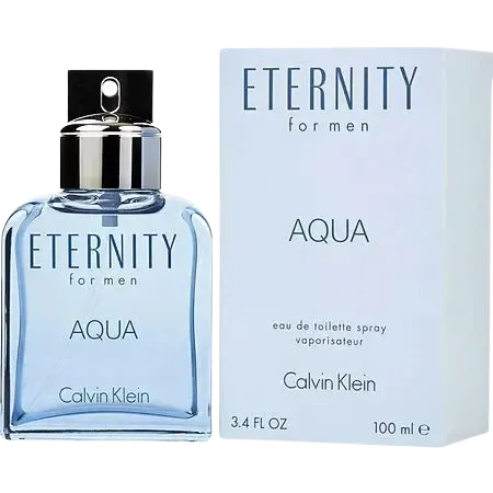 Eternity Aqua For Men Eau De Toilette Spray 3.4 oz