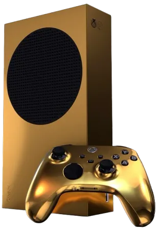 Luxury Customised Limited Edition 24K Gold X Box Series S
