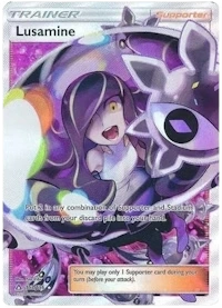 SM Ultra Prism 153/156 Lusamine (Full Art)