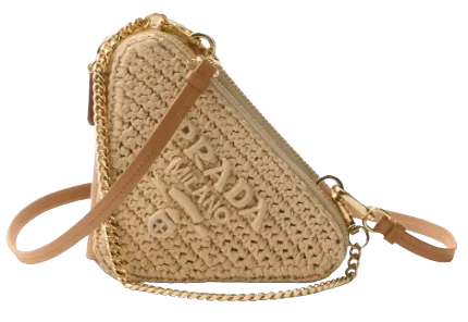 Prada Crochet mini-pouch