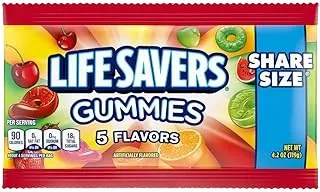 Wrigley Lifesavers 5 Flavors Gummies, 4.2 oz