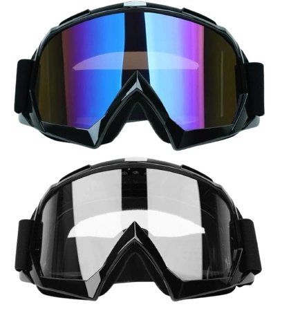 ATV Dirt Bike 2-Pack Motorcycle Motocross Goggles